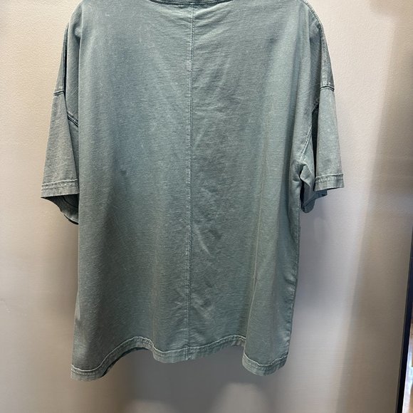 Mineral Washed Cotton Lose Fit Top - Picture 3 of 4